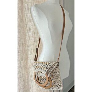 Stylish Crochet Crossbody Bag